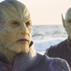 The Skrulls arriving on Earth.
